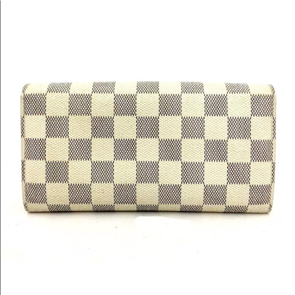 SOLD❤️Louis Vuitton Azur Speedy 25 & Sarah Wallet - Picture 13 of 16